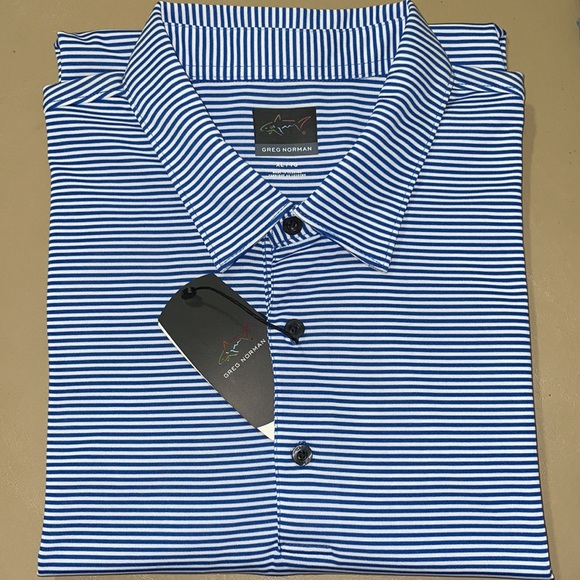 Greg Norman Collection Other - Greg Norman Stripe Polo Shirt Size XL NWT